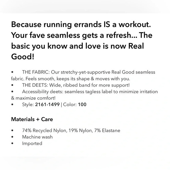 OFFLINE By Aerie Sidewalk Seamless Cropped T-Shirt size L EUC - Picture 5 of 5